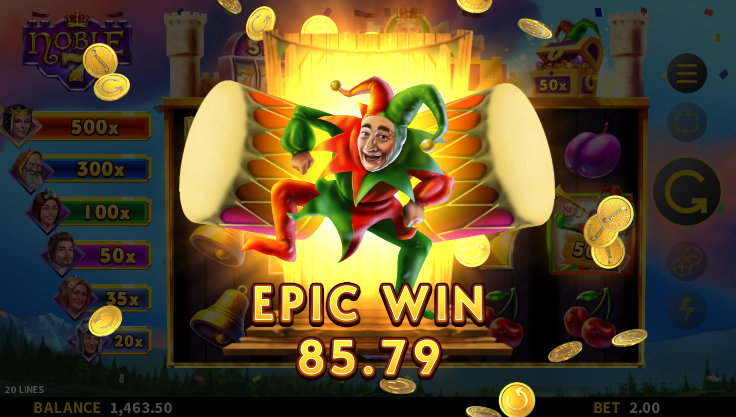 Noble 7s epic wins