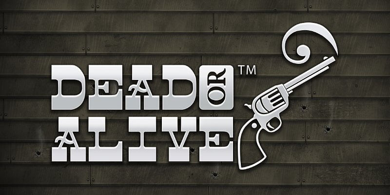 Dead or alive slot logo